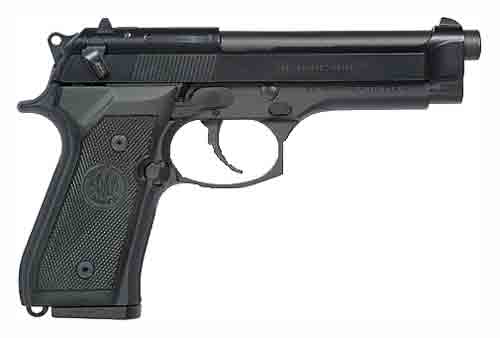BERETTA M9 9MM 4.9" FS 2-DOT 10-SHOT BLACK MATTE POLY - for sale
