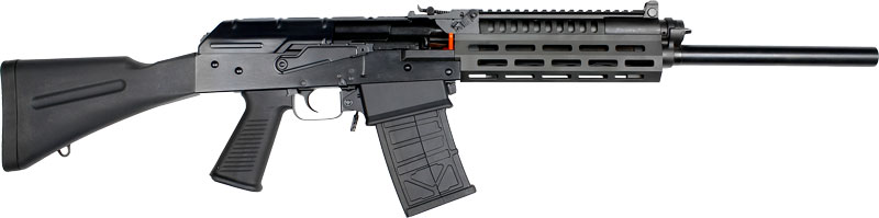 JTS AK STYLE SHOTGUN 12GA 3" 2-5RD MAGS M-LOK RAIL BLACK - for sale