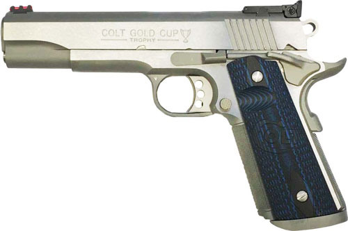COLT GOLD CUP STAINLESS .38 SUPER AS 9-SHOT G10 - for sale