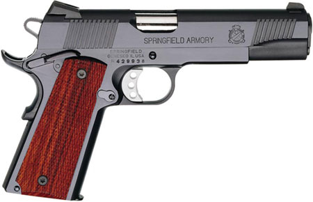SPRINGFIELD 1911 LOADED .45ACP 5" 7RD PARKERIZED/COCO CA COMP - for sale