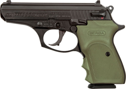 BERSA THUNDER .380ACP FS 7+1 SHOT COMBAT B.MATTE/OD GREEN - for sale