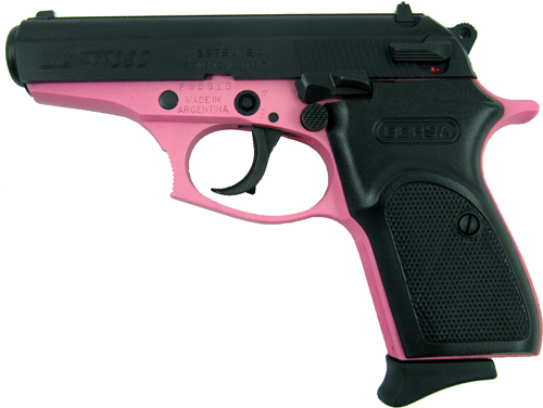 BERSA THUNDER .380ACP FS 8 SHOT PINK/MATTE SYNTHETIC - for sale