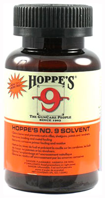 HOPPES #9 POWDER SOLVENT 5OZ. BOTTLE - for sale