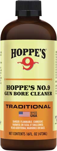 HOPPES #9 GUN BORE CLEANER 16OZ BOTTLE - for sale
