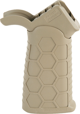 HEXMAG GRIP TACTICAL FDE FITS AR-15 - for sale