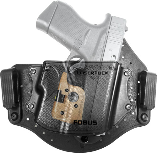 FOBUS HOLSTER UNIVERSAL IWB SINGLE STACK S-COMPACT W/LASER - for sale