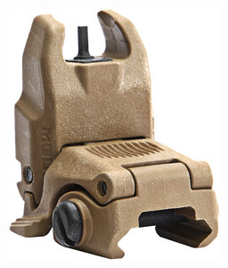 MAGPUL SIGHT MBUS FRONT BACK-UP SIGHT POLYMER FDE! - for sale