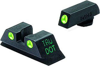 MEPROLIGHT NIGHT SIGHT FIXED SET GREEN/GREEN FOR MOST GLOCK - for sale