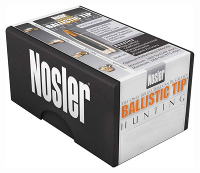 NOSLER BULLETS 458 CAL .458 300GR BALLISTIC TIP 50CT - for sale