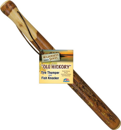 PSP "OLE HICKORY" TIRE THUMPER FISH CLUB SOLID HICKORY 18"L - for sale