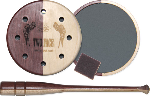 PITTMAN GAME CALLS TWO FACE SLATE POT TURKEY CALL - for sale