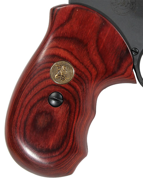 PACHMAYR LAMINATED WOOD GRIPS TAURUS 85 ROSEWOOD SMOOTH - for sale
