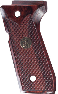 PACHMAYR LAMINATED WOOD GRIPS BERETTA 92FS ROSEWOOD CHECK - for sale