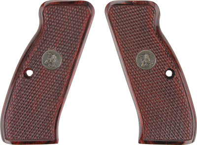 PACHMAYR LAMINATED WOOD GRIPS CZ 75/85 ROSEWOOD CHECKERED - for sale
