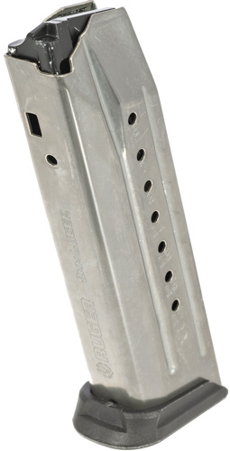 RUGER MAGAZINE AMERICAN PISTOL 9MM LUGER 17RD STAINLESS - for sale