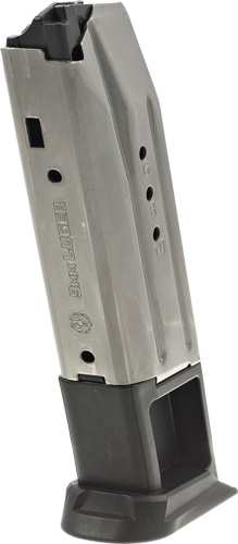 RUGER MAGAZINE AMERICAN PISTOL 9MM LUGER 10RD STAINLESS - for sale