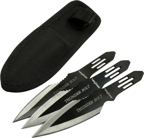 MC PERFECT POINT 6.5" SPEAR POINT THROWING KNIVES 3-PACK - for sale