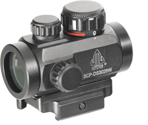 UTG RED MICRO DOT 4.0 MOA 2.6" 30MM W/INTEGRAL QD MOUNT - for sale
