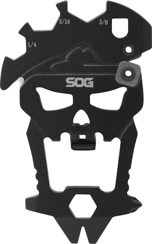 SOG MACV TOOL HARDCASED BLACK KEYCHAIN TOOL W/12 COMPONENTS - for sale