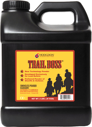 HODGDON POWDER TRAIL BOSS 2LB CAN 2CAN/CS - for sale