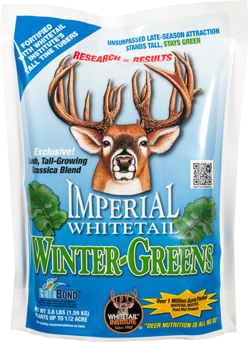 WHITETAIL INSTITUTE WINTER- GREENS 1/2 ACRE 3LBS FALL - for sale