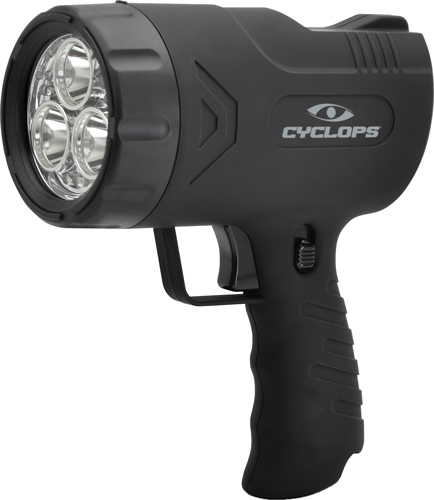 CYCLOPS SPOTLIGHT RECHARGEABLE HANDHELD SIRIUS500 LUM LED BL< - for sale